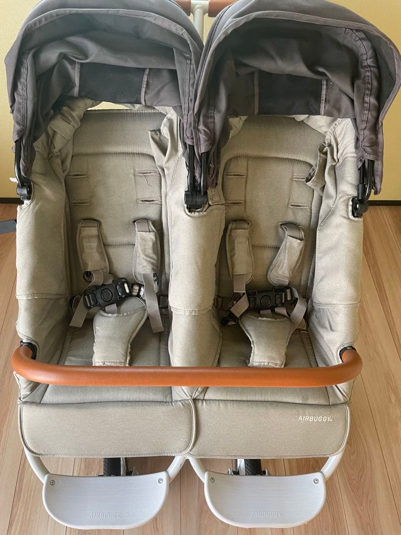 【週末限定価格】AirBuggyエアバギー ココダブルEXフロムバース ストーン