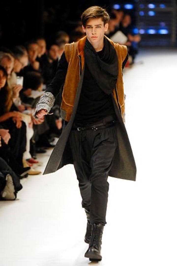 希少レア　Dior スカーフ　黒　レザー使用　08 ストール　マフラー　エディ期