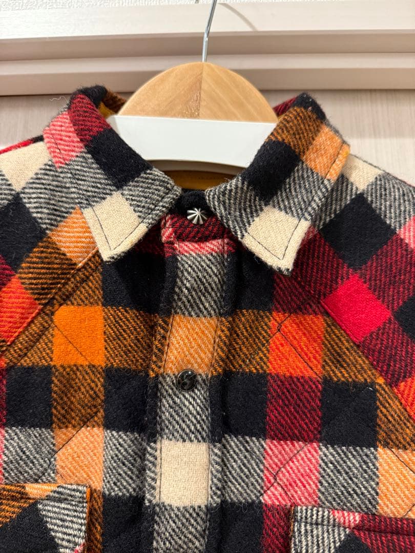 RRL(ダブルアールエル)キルティングシャツジャケット Sサイズ