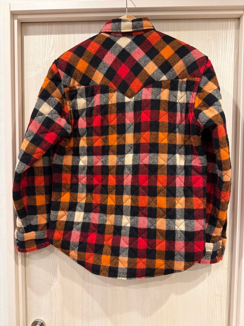 RRL(ダブルアールエル)キルティングシャツジャケット Sサイズ