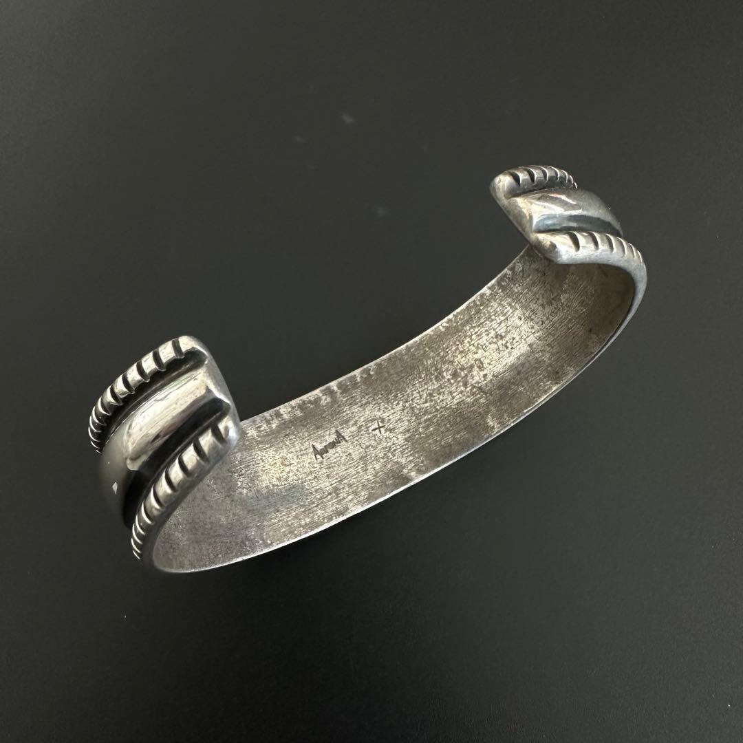 専用Navajo Aaron Anderson チゼルワーク バングル 21mm