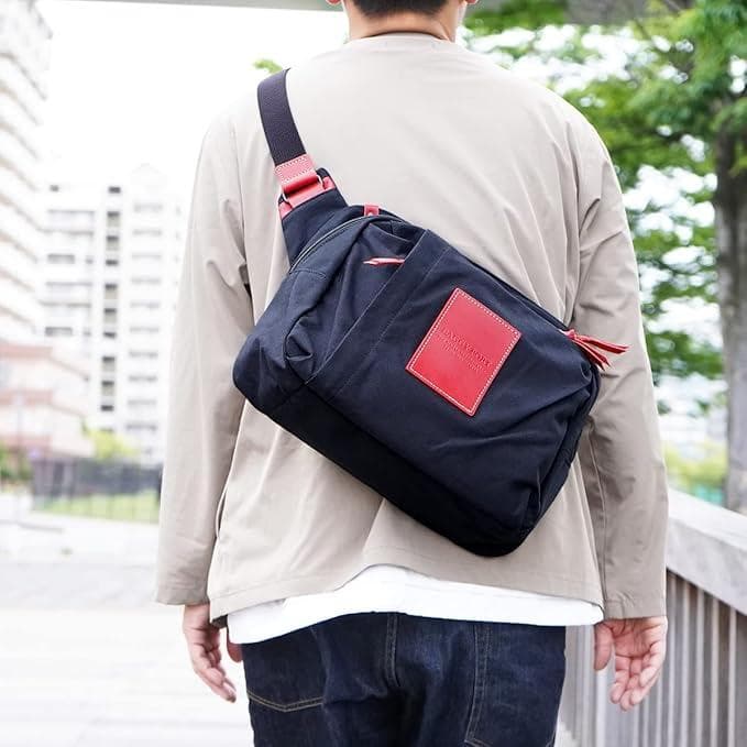 BAGGY PORT 帆布 メッセンジャーバッグ YNM-416 黒 新品日本製