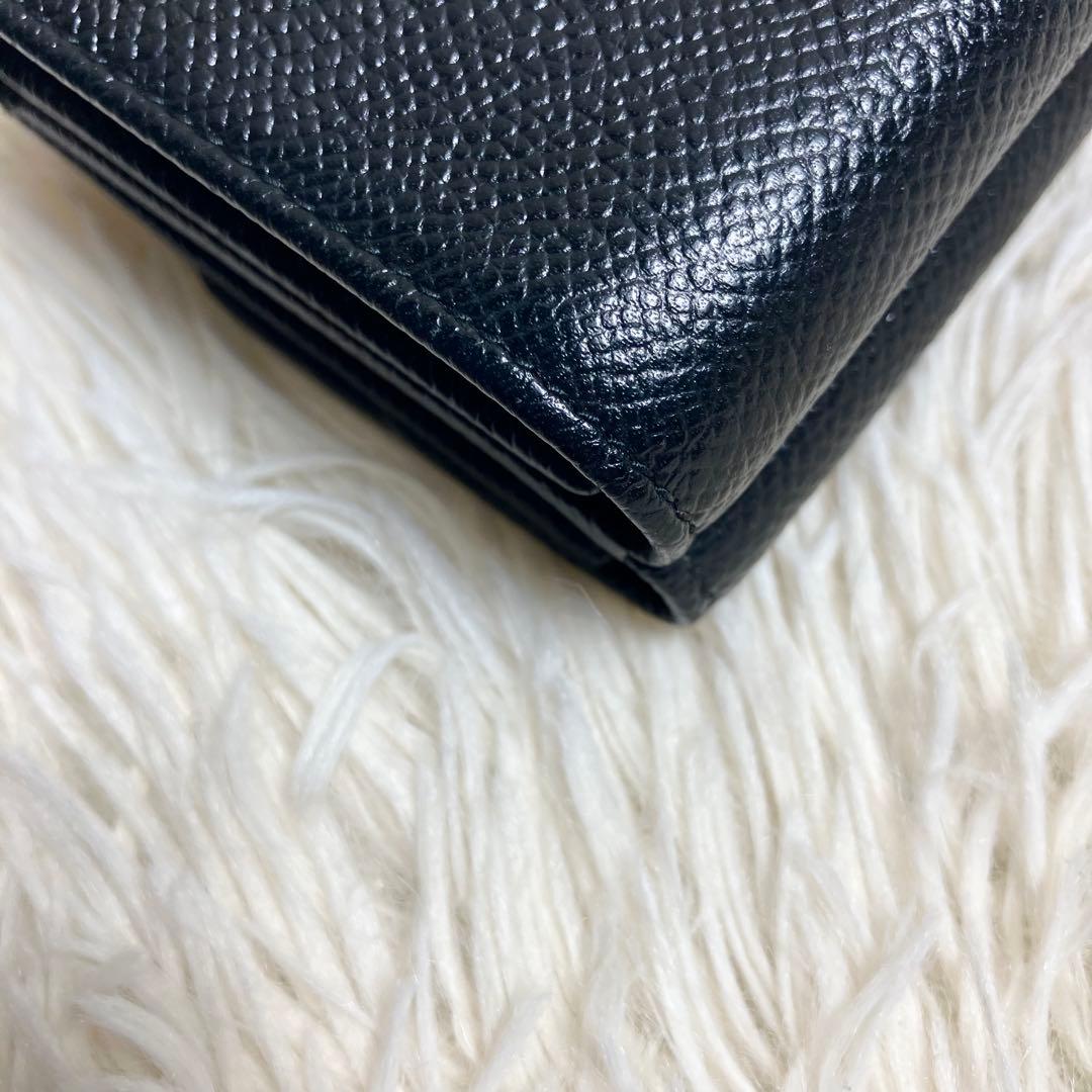 【美品】 ブルガリ 折り財布 ビーゼロワン ロゴクリップ IC内蔵