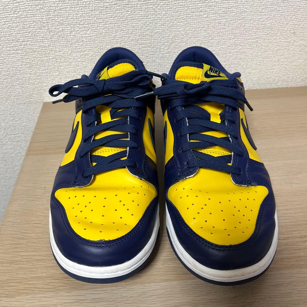 【美品】Nike Dunk Low Michigan 復刻 ミシガン