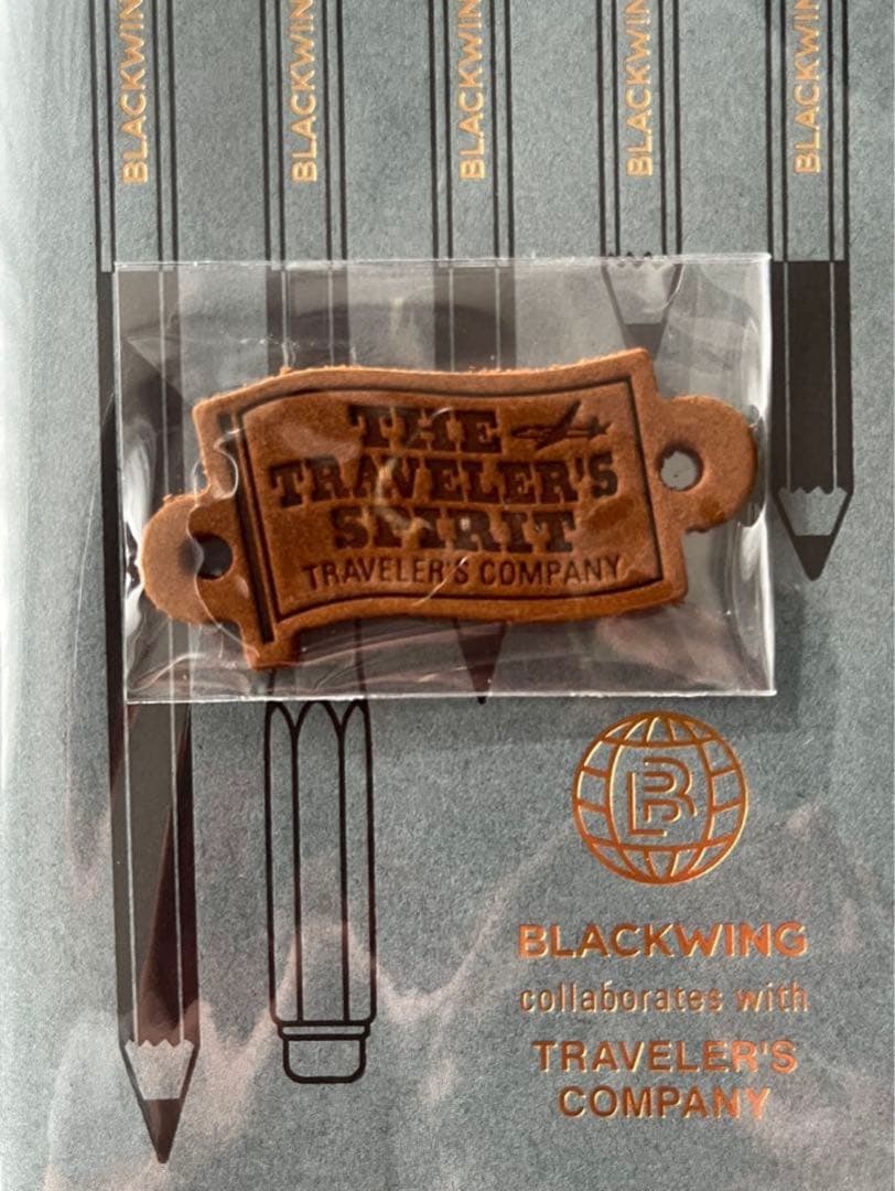 ✴️レア4点✴️トラベラーズノートBLACKWING リフィル　チャーム　レザータグ