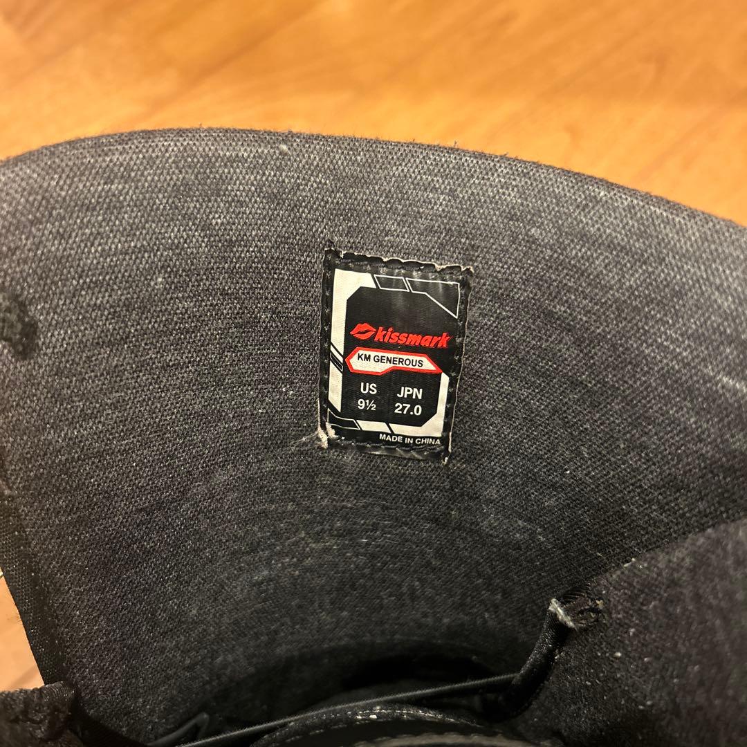 ブラック スノーボードブーツ 男性用　中古