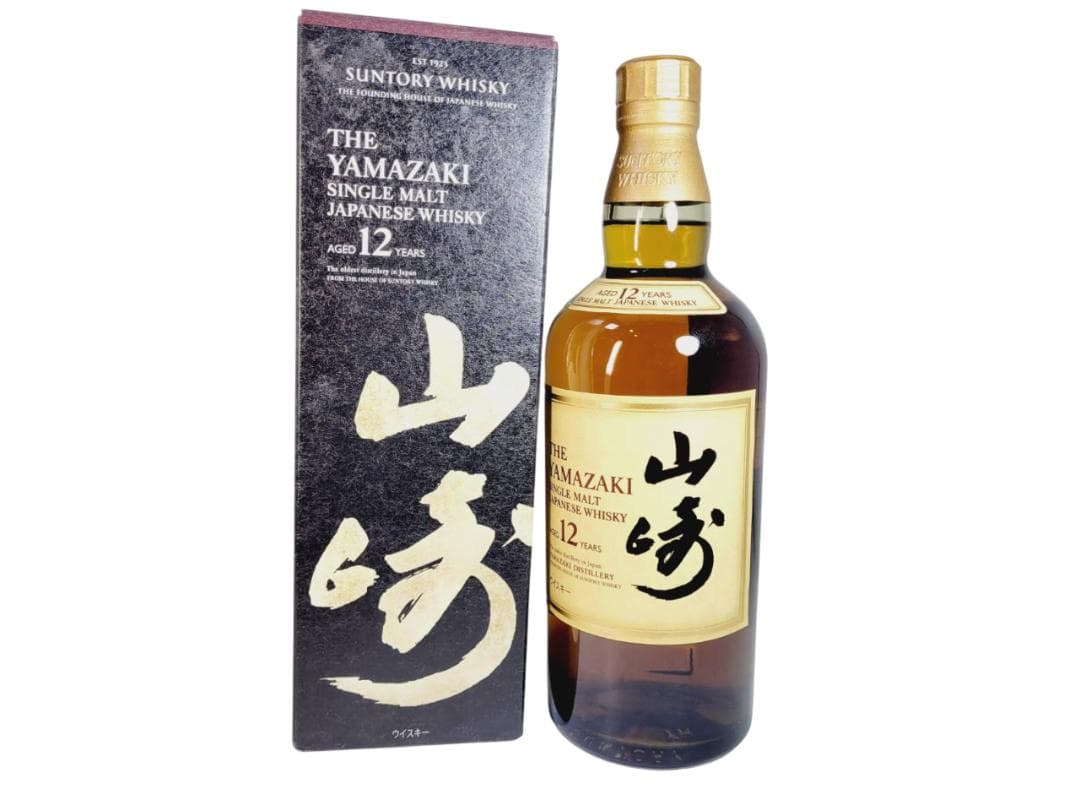 サントリーシングルモルトウイスキー 山崎12年 43% 700ml お酒 酒