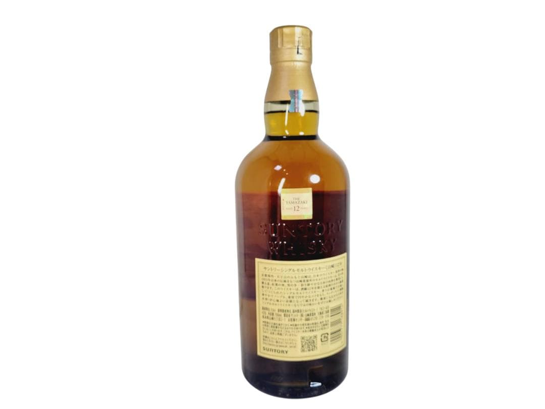 サントリーシングルモルトウイスキー 山崎12年 43% 700ml お酒 酒