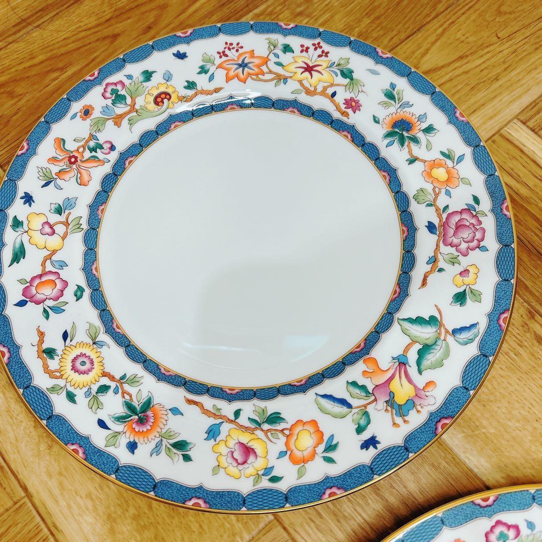  ウェッジウッド 27cm HUNTINGDON 4枚セット黒壺