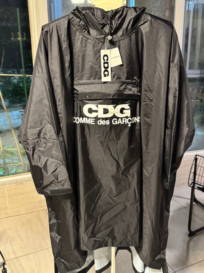 COMME des GARÇONS ブラック レインコート
