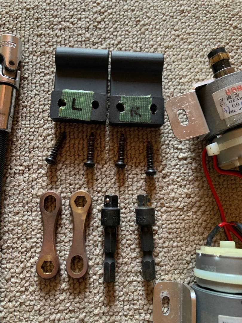 ローバーミニ クォーターウインドゥ電動開閉キット
