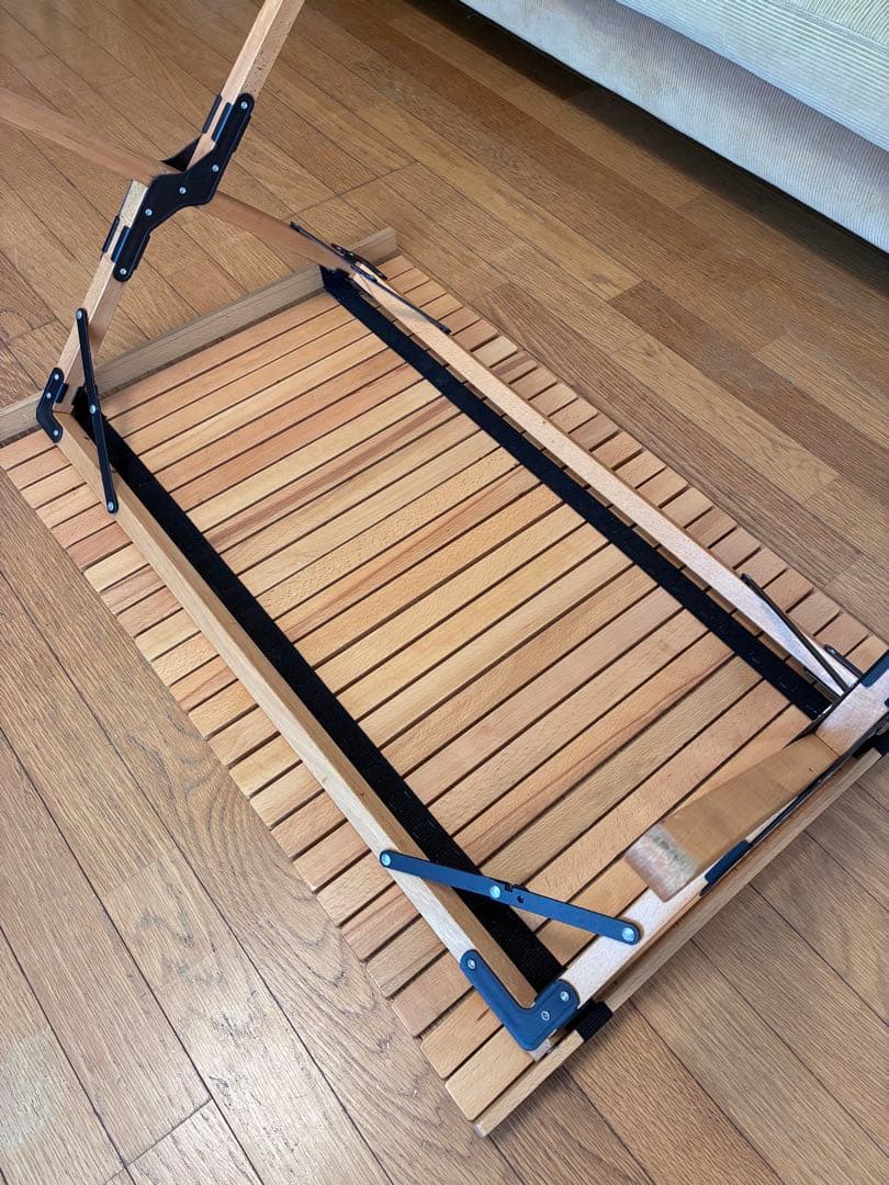 Hilander ウッドロールテーブル 90cm