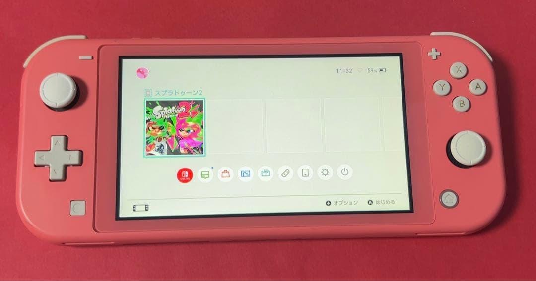 Nintendo Switch Lite コーラルピンク 本体 【動作確認済】❷