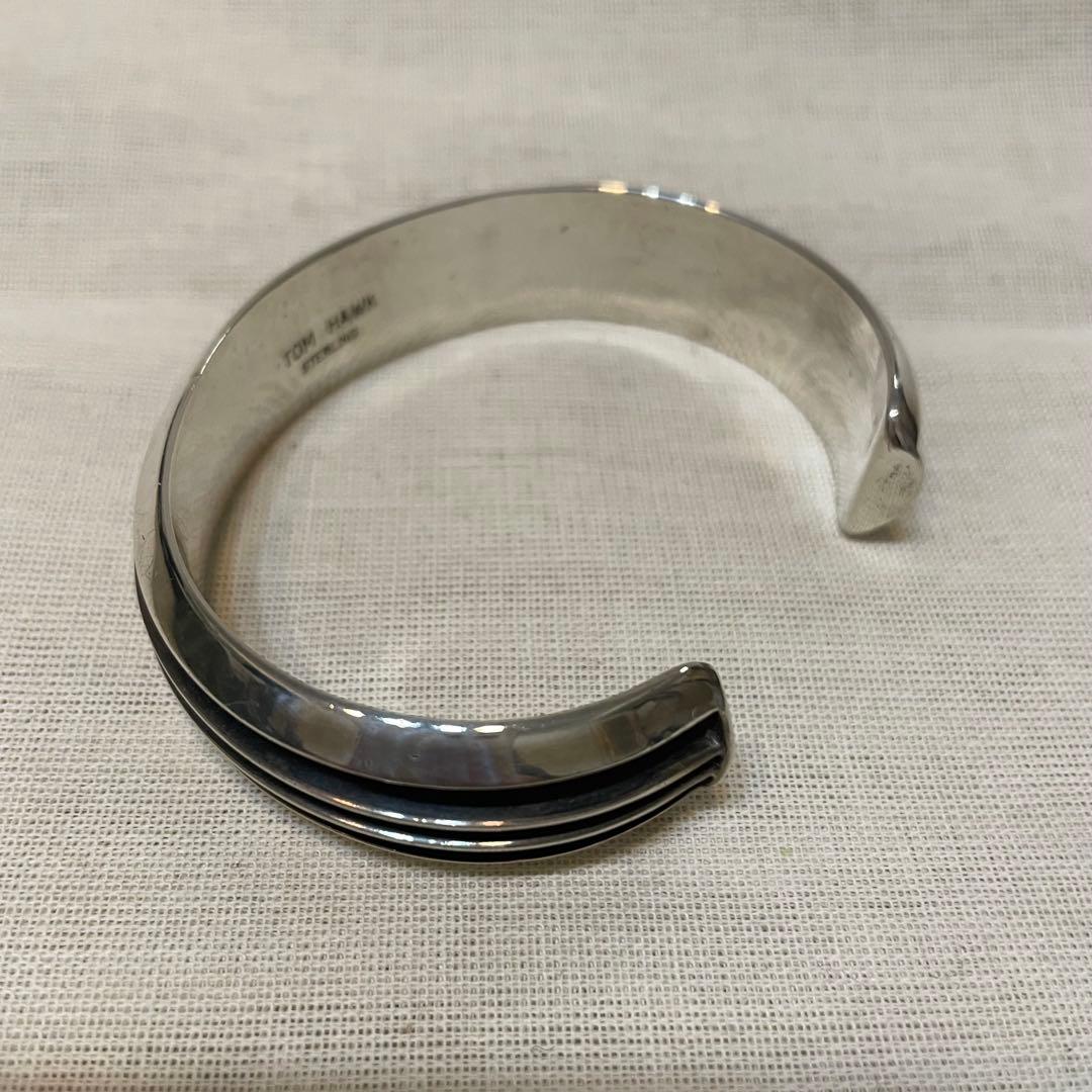 【TOM HAWK】トムホーク 3ライン バングル 16mm Navajoナバホ