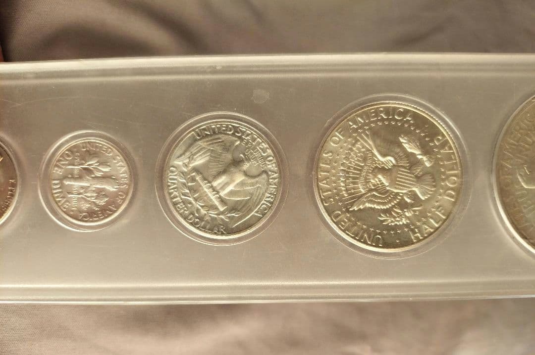 ピースダラー ケネディ クォーター 銀貨 1924 セット