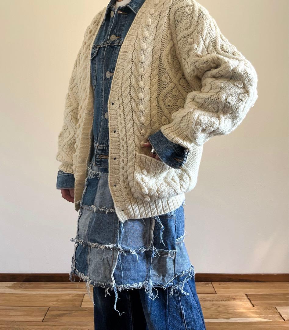 Levi’s remake patch work skirt