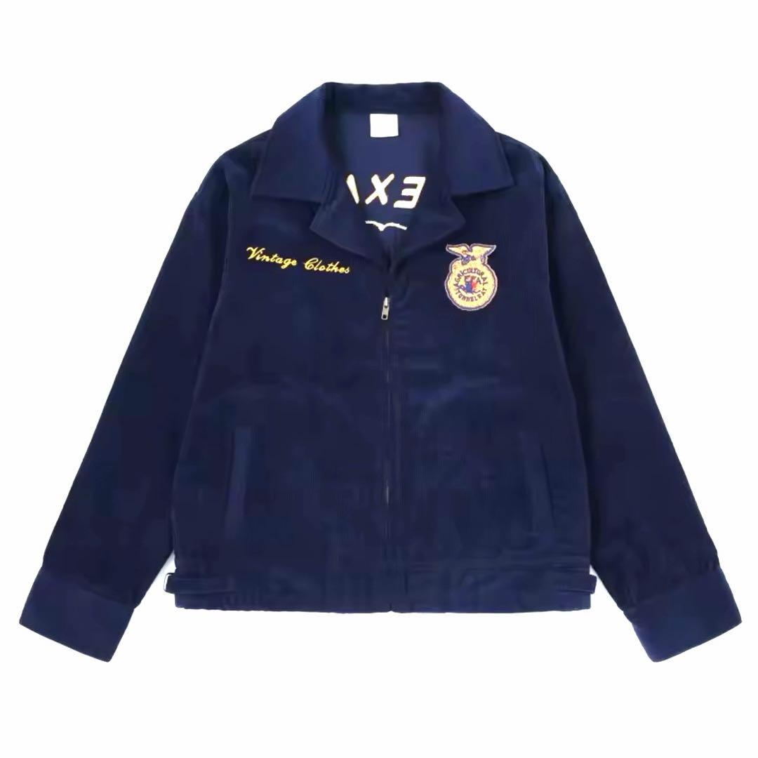 #87 Mサイズ FFA JACKET ジャケット 新品未使用ネイビー 当日出荷