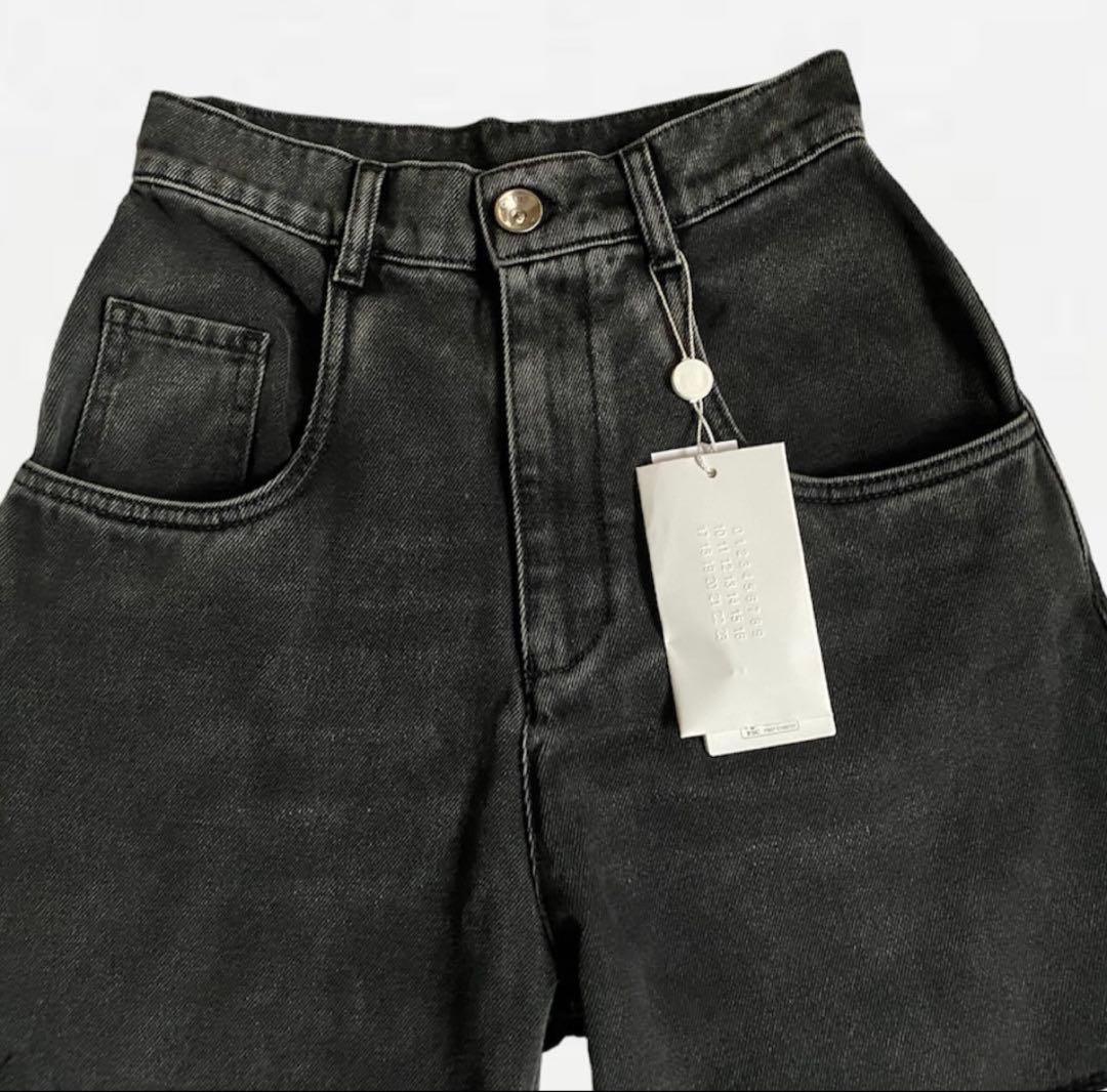 美品MAISONMARGIELAメゾンマルジェラ カットアウト デニムパンツ44