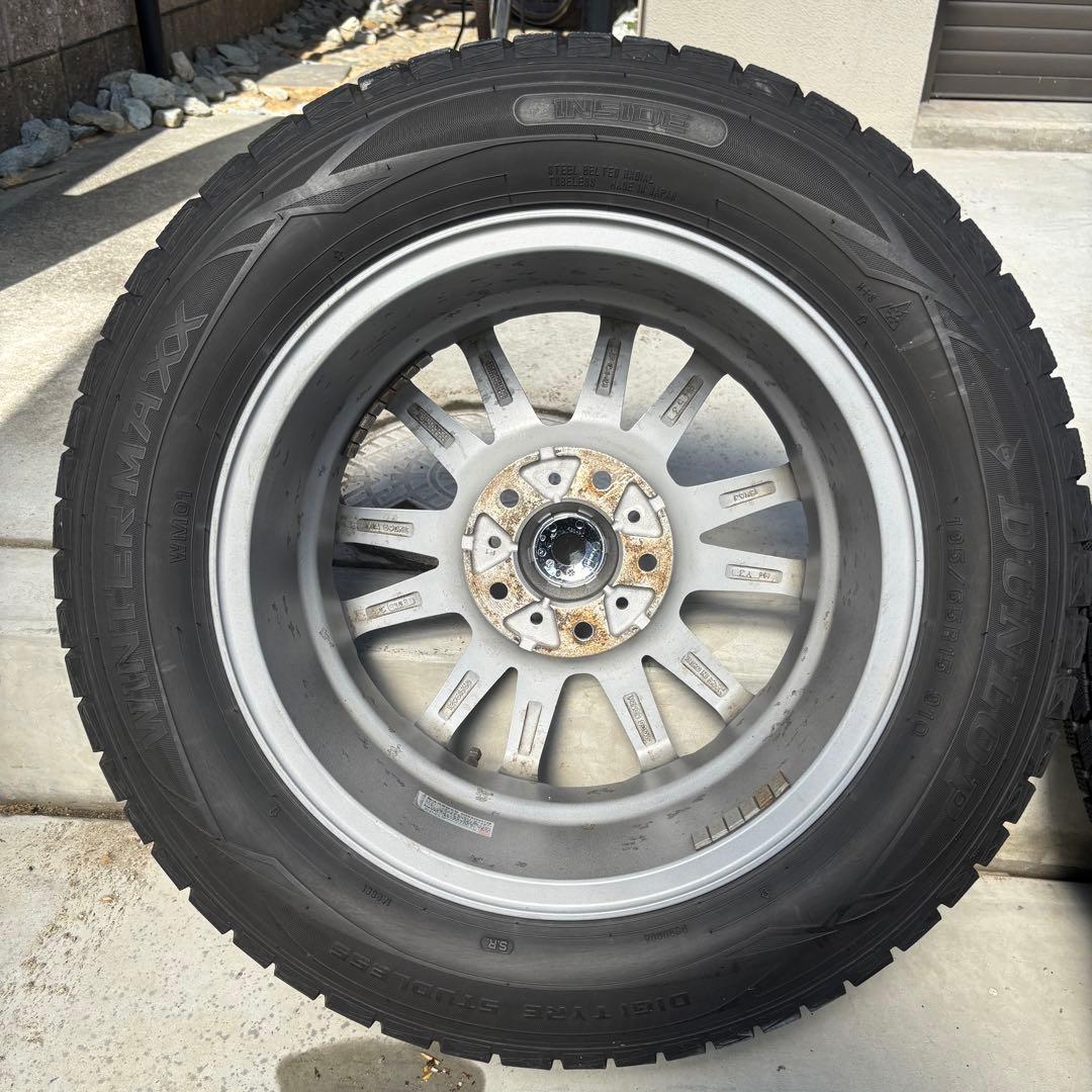 pon 195/65R15 ダンロップ WINTERMAXX ホイル付き