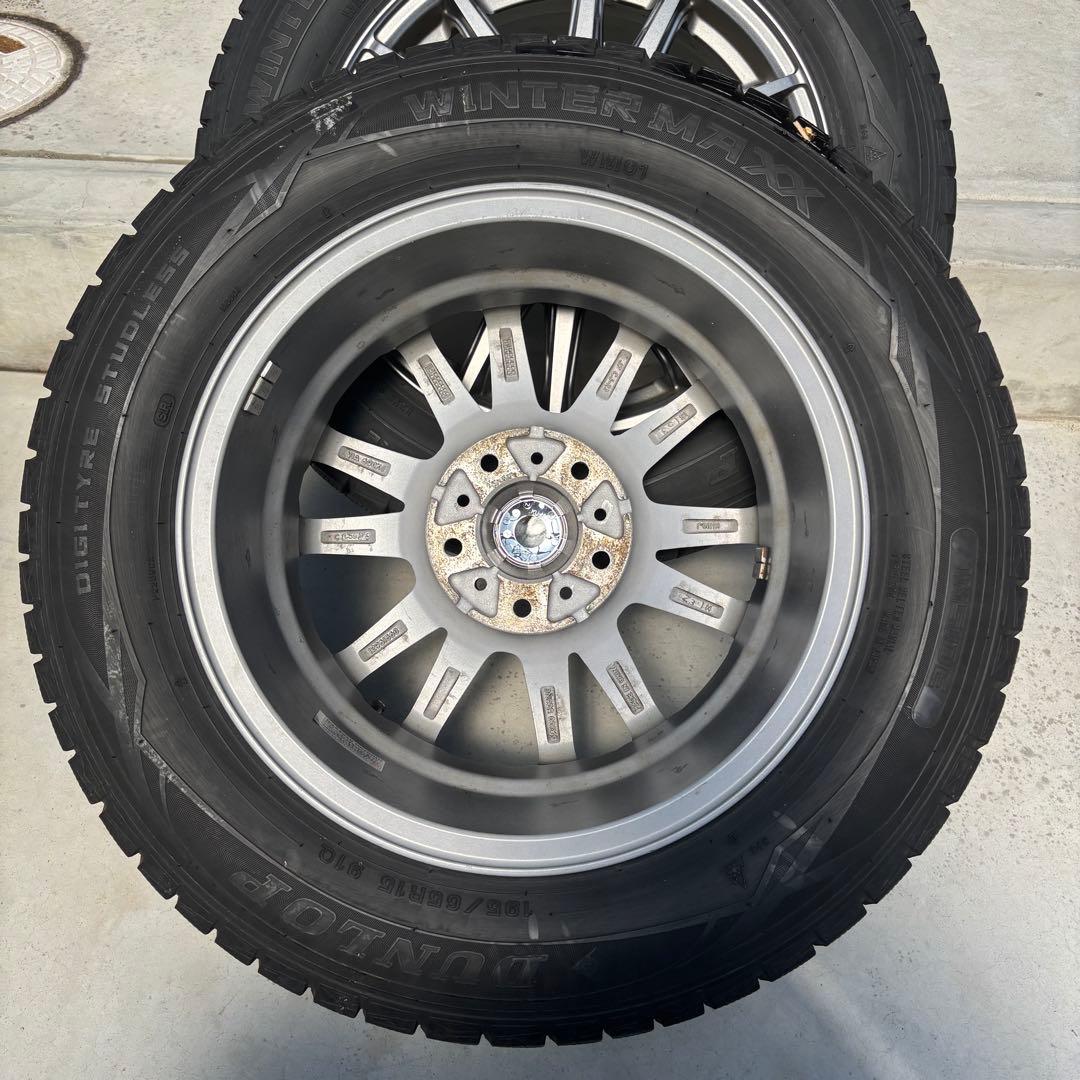pon 195/65R15 ダンロップ WINTERMAXX ホイル付き