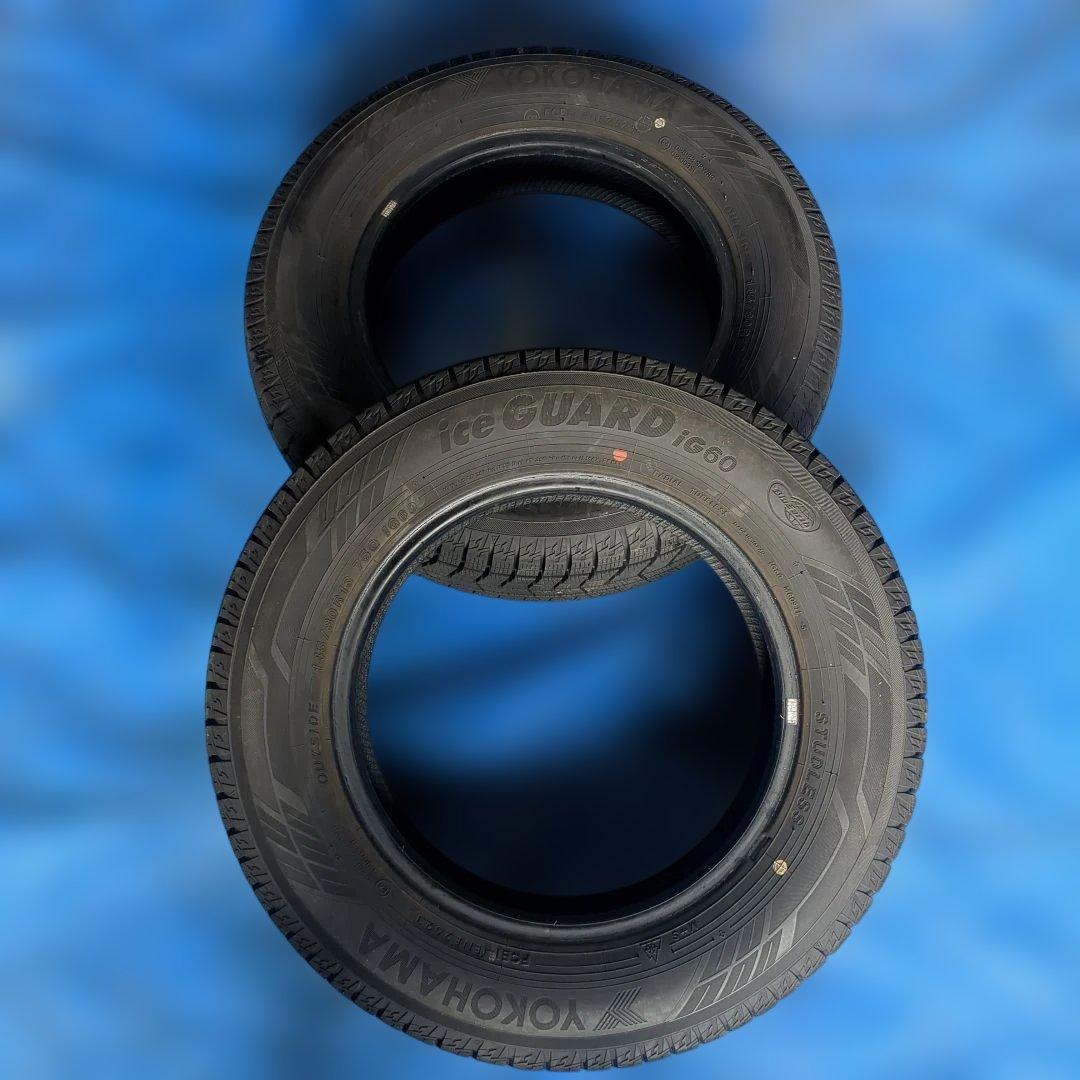 145/80R13 ヨコハマiG60 バリ溝 2本 送料込み 2023