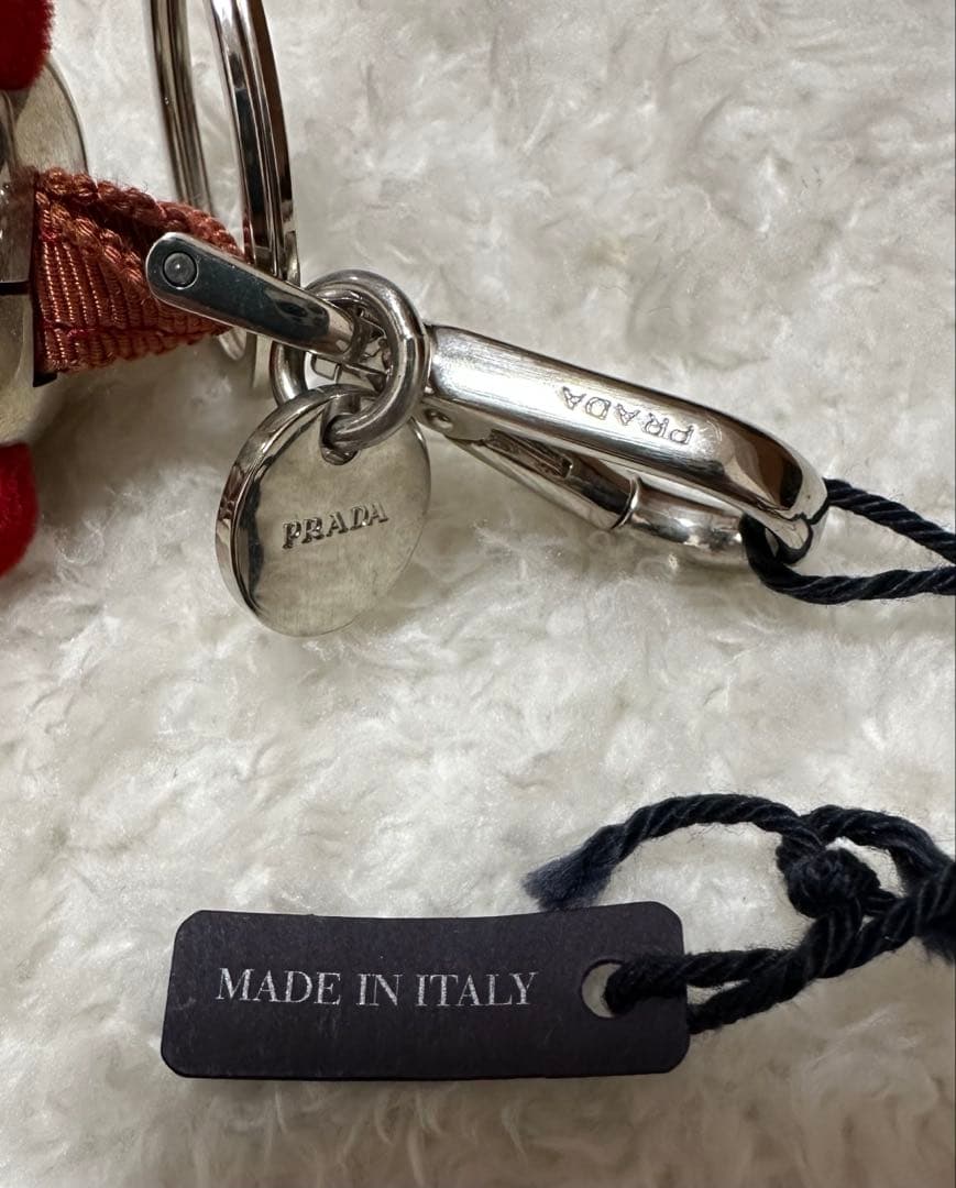 プラダ　PRADA　クマストラップ　即購入◎ バッグチャーム