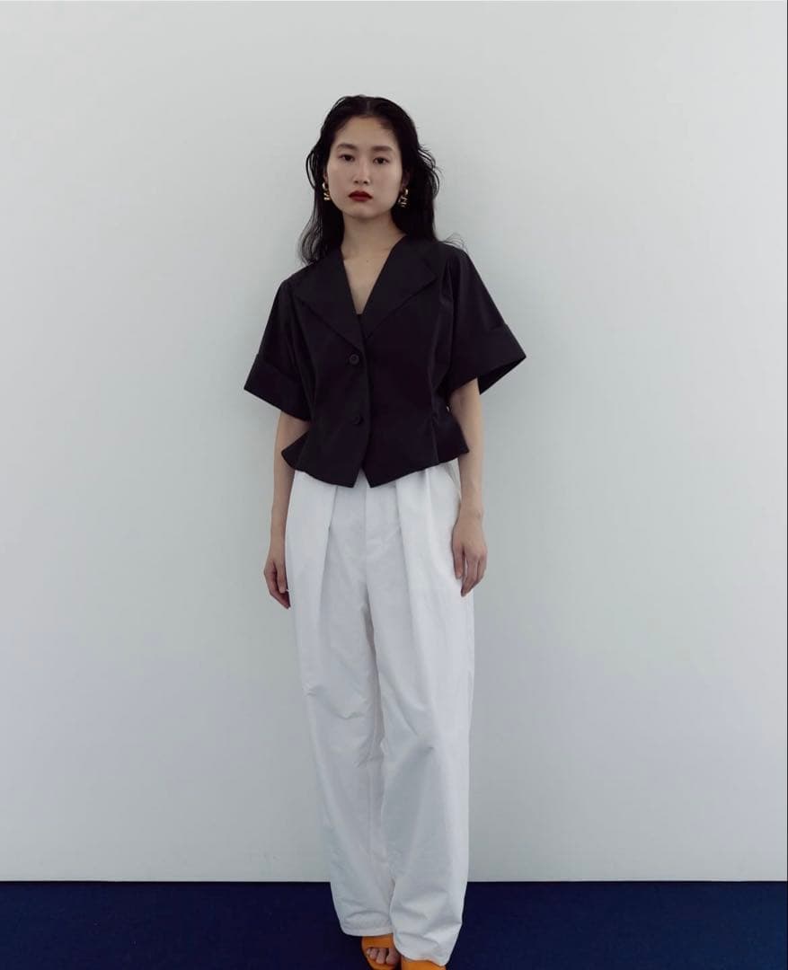 MEER. OPEN COLLER SHORT SHIRT 試着のみ