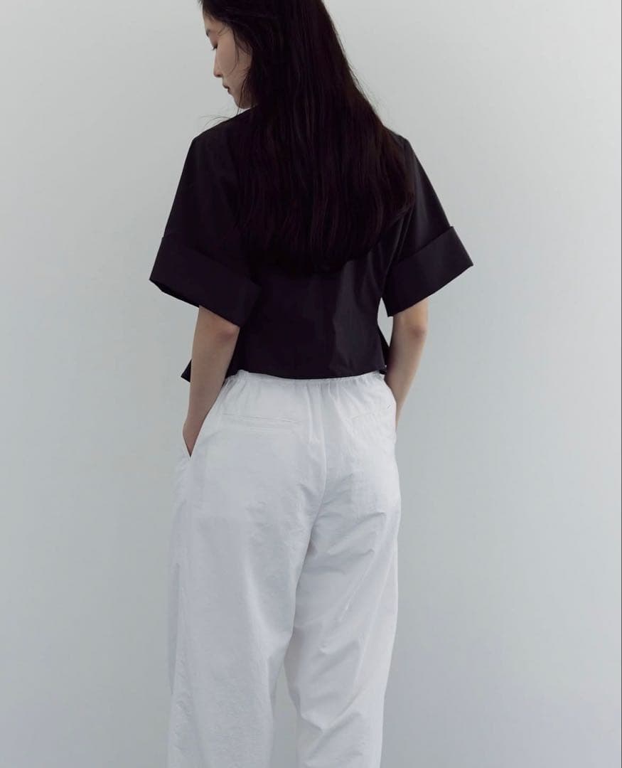 MEER. OPEN COLLER SHORT SHIRT 試着のみ