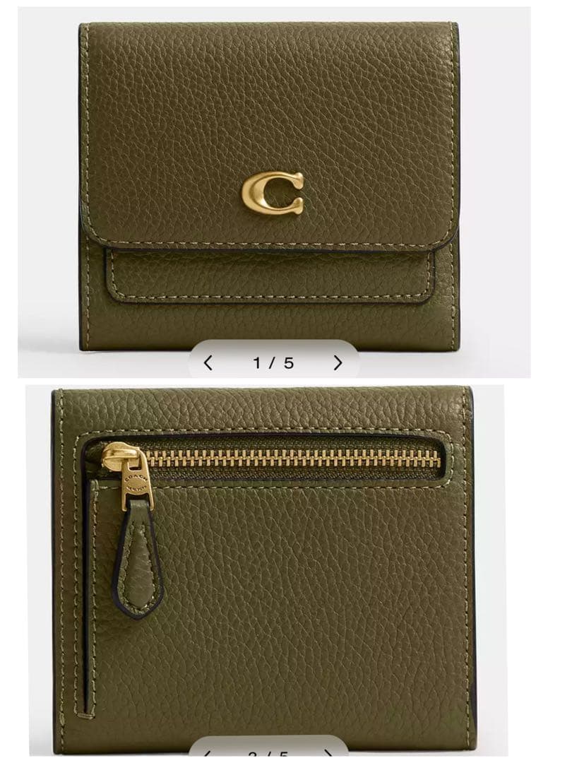 coach ミラ スモール フラップ ウォレット
