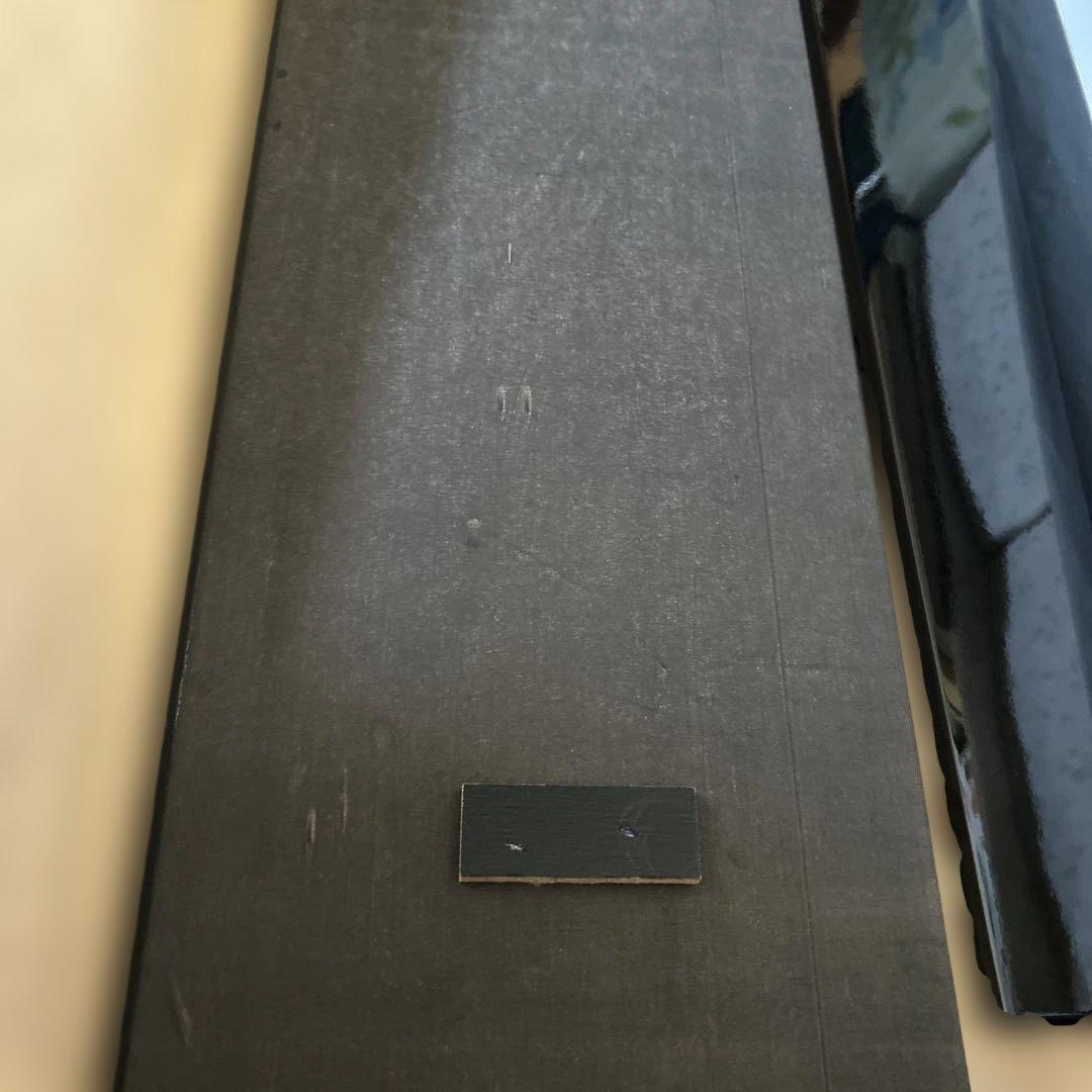 美術工芸　￼木製三段階段ディスプレイ棚￼