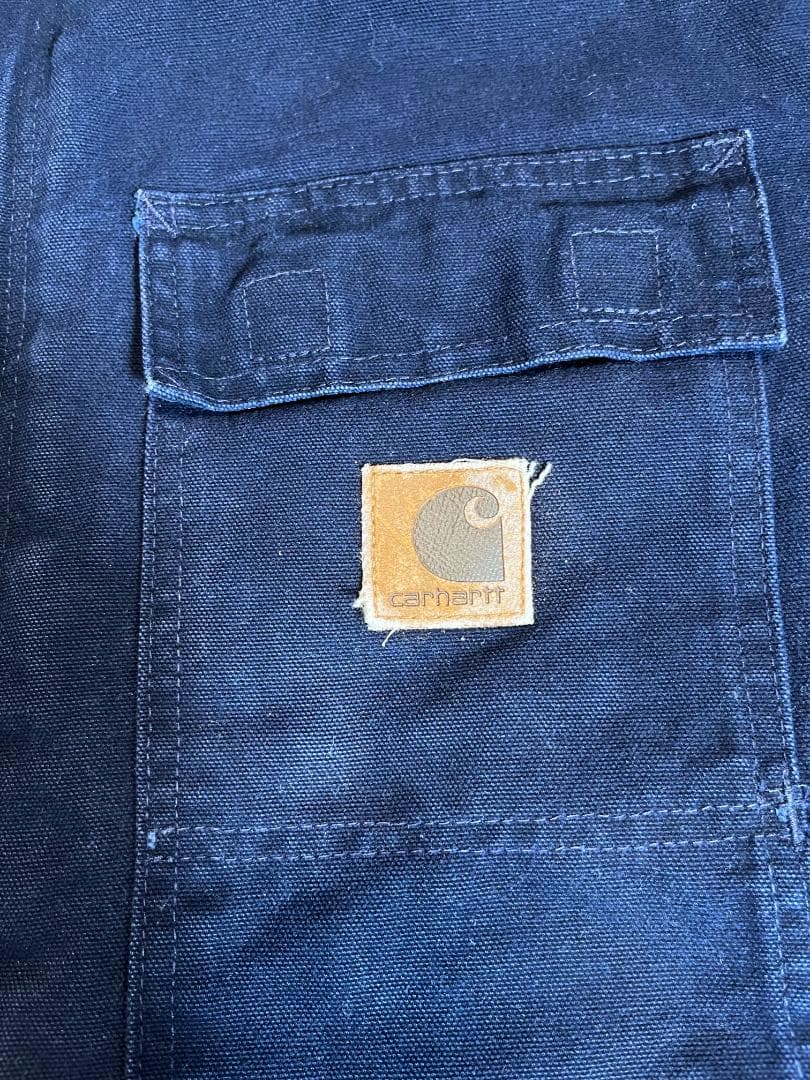 【良品】Carhartt ネイビー トラディショナルジャケット 3L