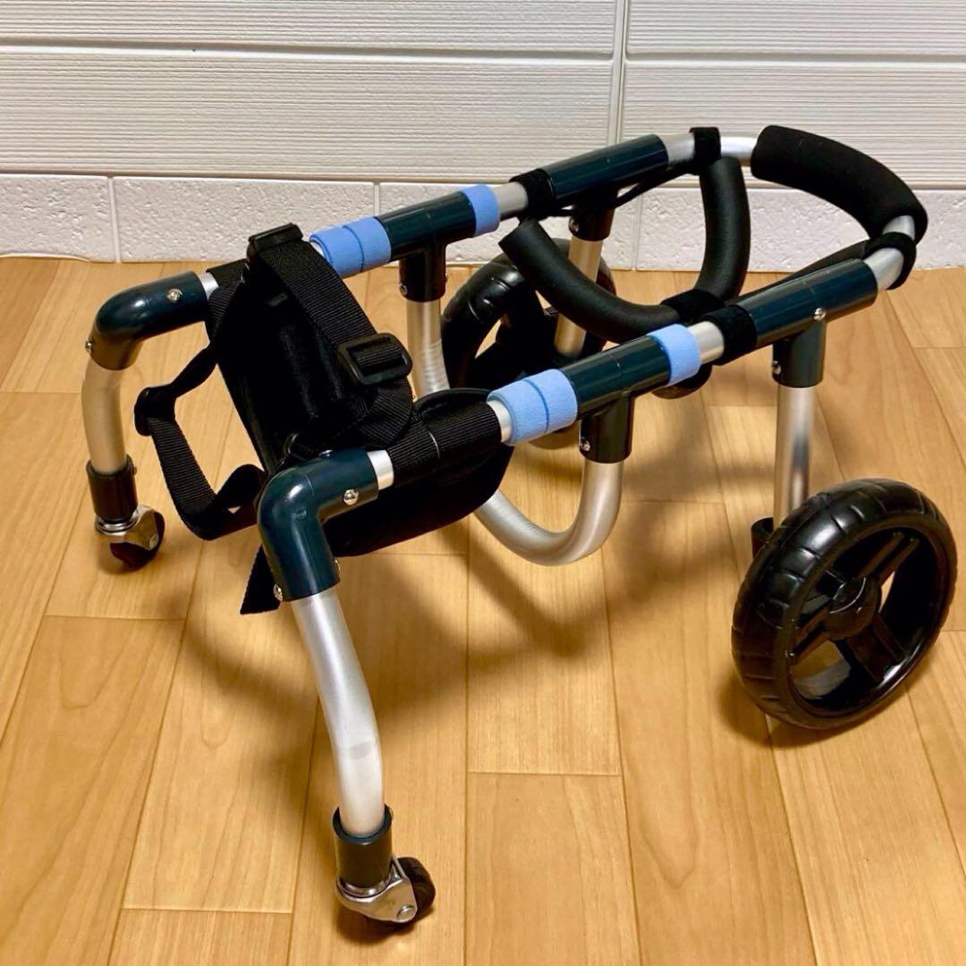 あかりページ■小～中型犬用4輪　犬の車椅子　犬の歩行器　+オプション
