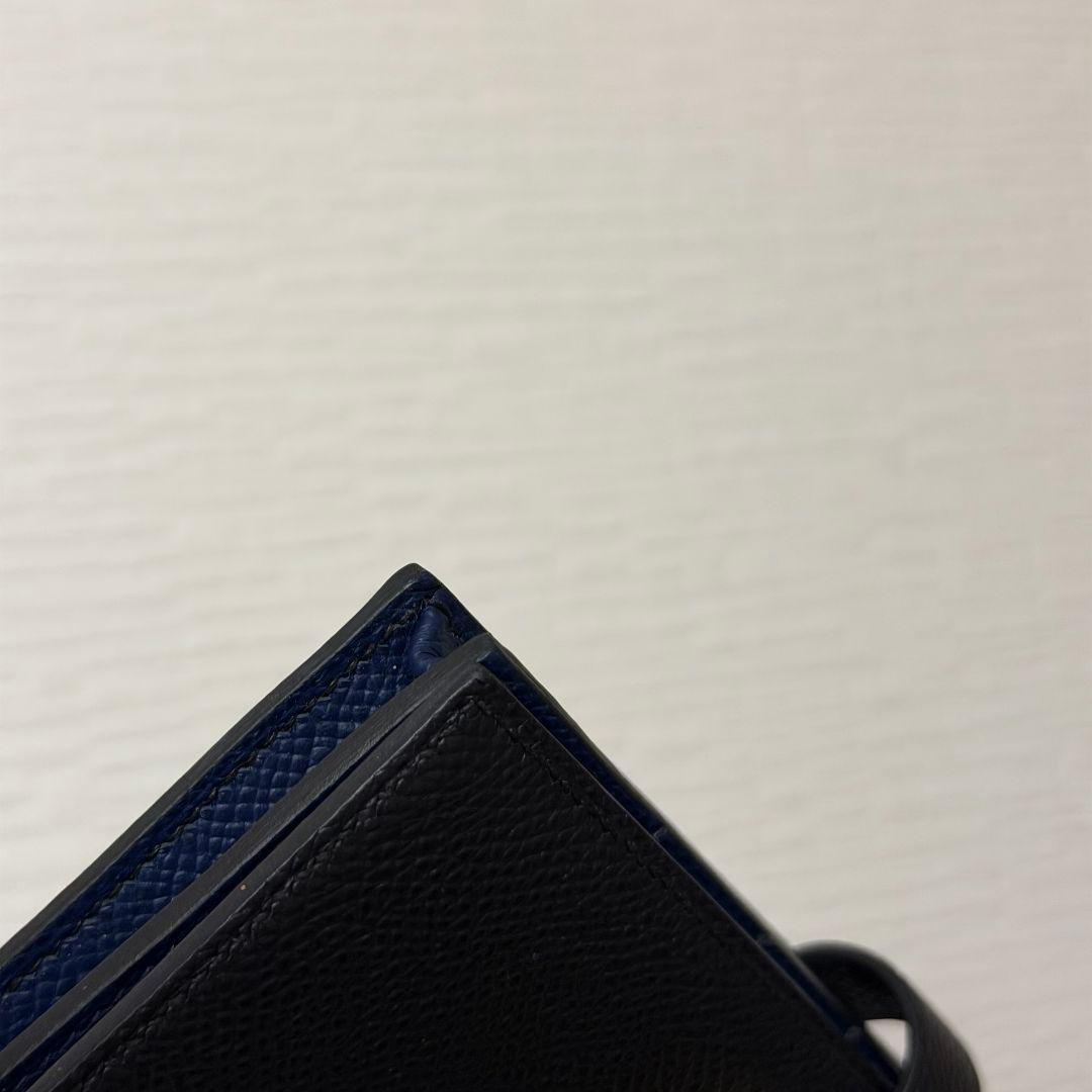 新品 エルメス 刻印W べアンスフレ Hロゴ ロングウォレット 長財布