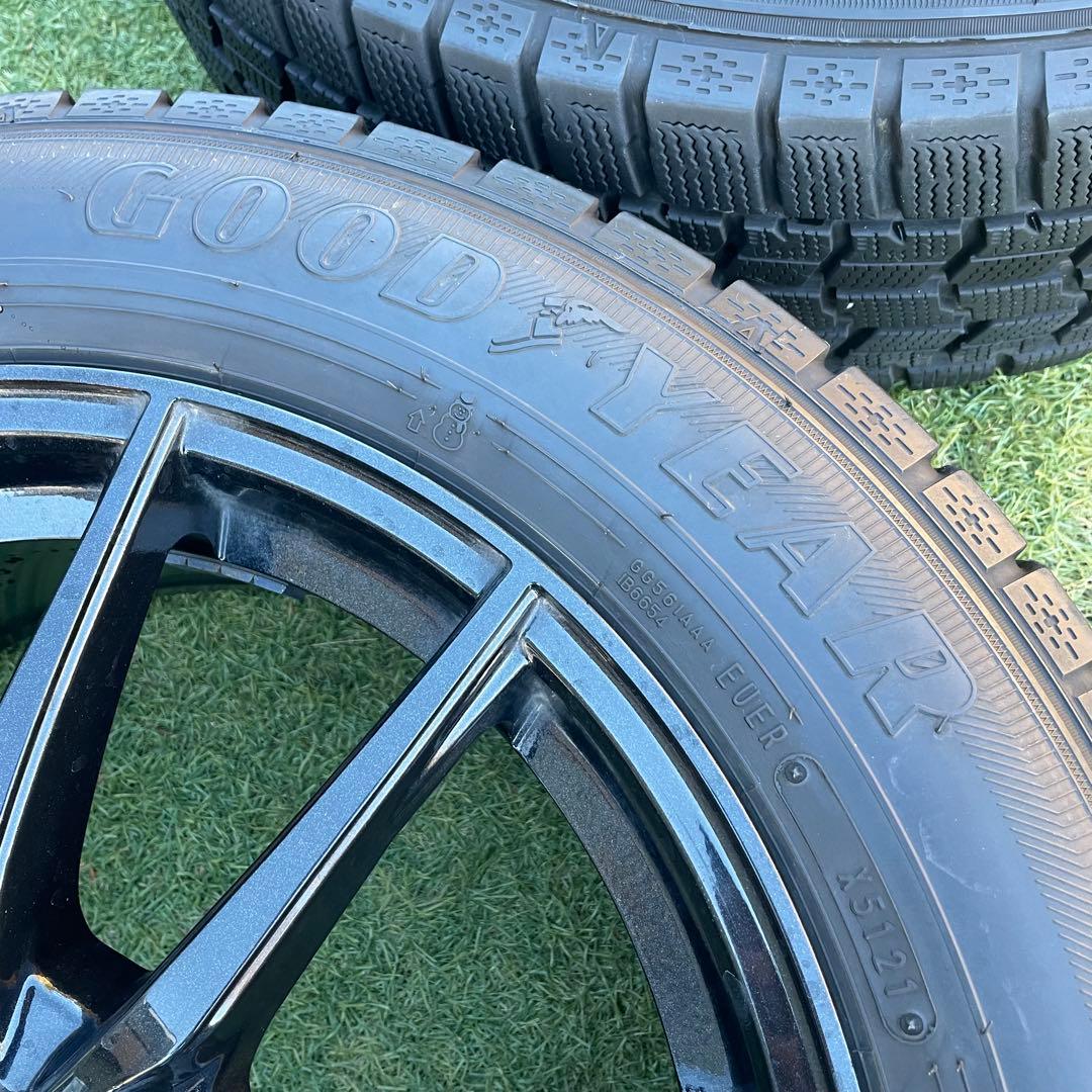 ④215/60R17 スタッドレスタイホイールセット グッドイヤー (4/4)