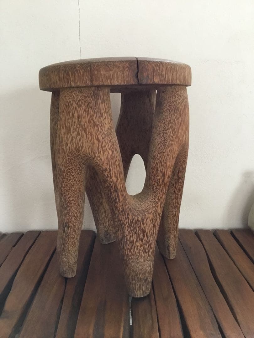 スツール　プリミティブアート　ナチュラル　IDEE ババグーリ