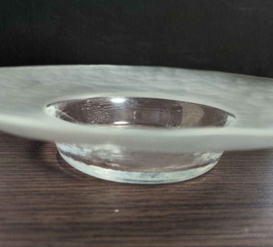 東洋佐々木ガラス　リム付きプレートφ19cm(5枚セット)