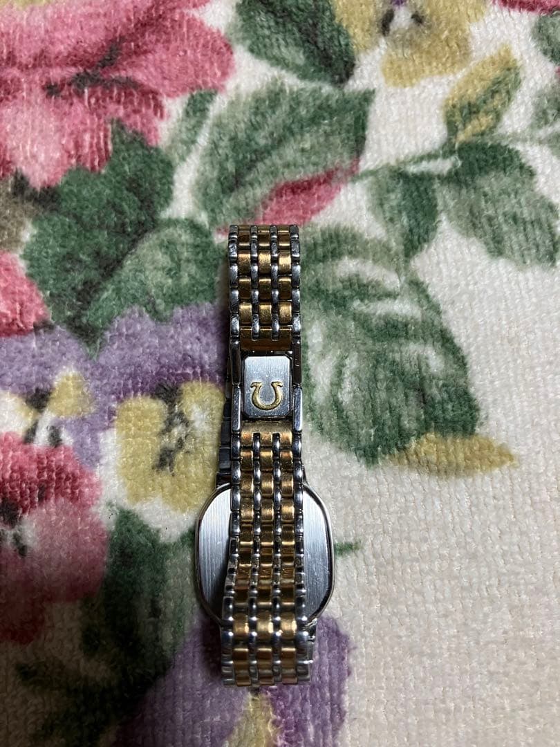 OMEGA デビルクォーツ 腕時計 ゴールド/シルバー稼働品