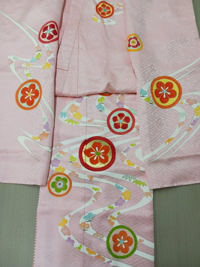 特選京友禅 七歳お祝い着物 お仕立上がり