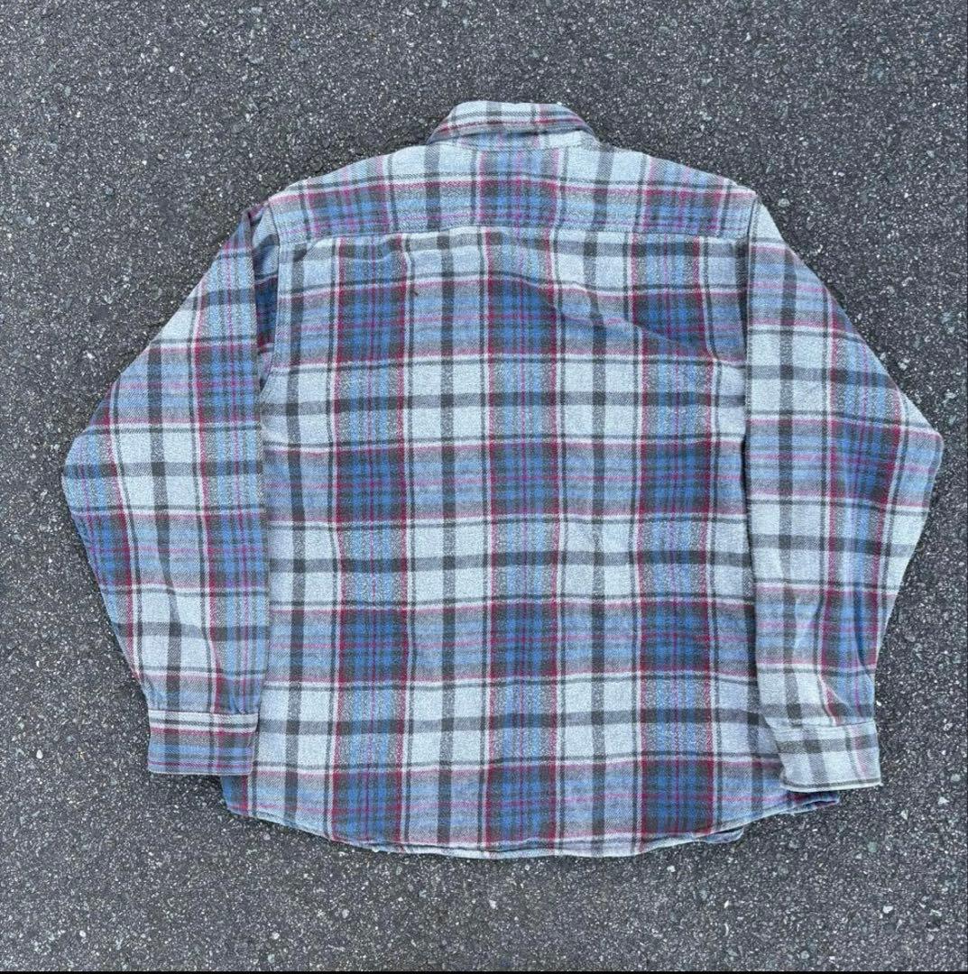 好配色 80s マイティーマック vtg ネルシャツ ビッグマック
