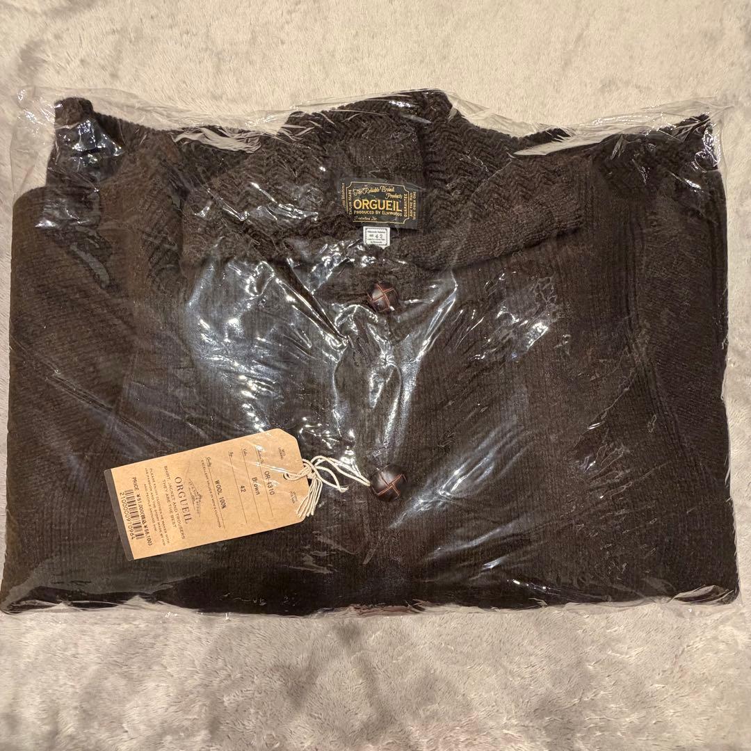 【新品】ORGUEIL カバーオールセーター OR-4310 サイズ42（XL）