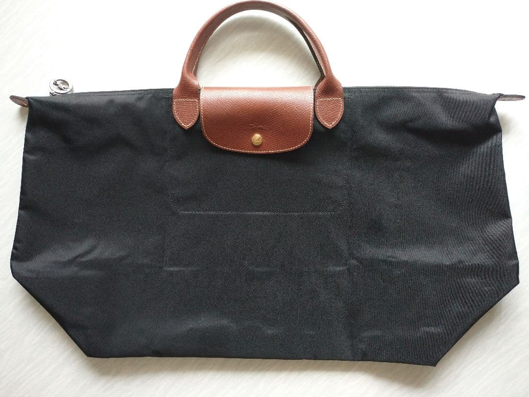 ロンシャン ボストンバッグ ル プリアージュ トラベルバッグ ブラック