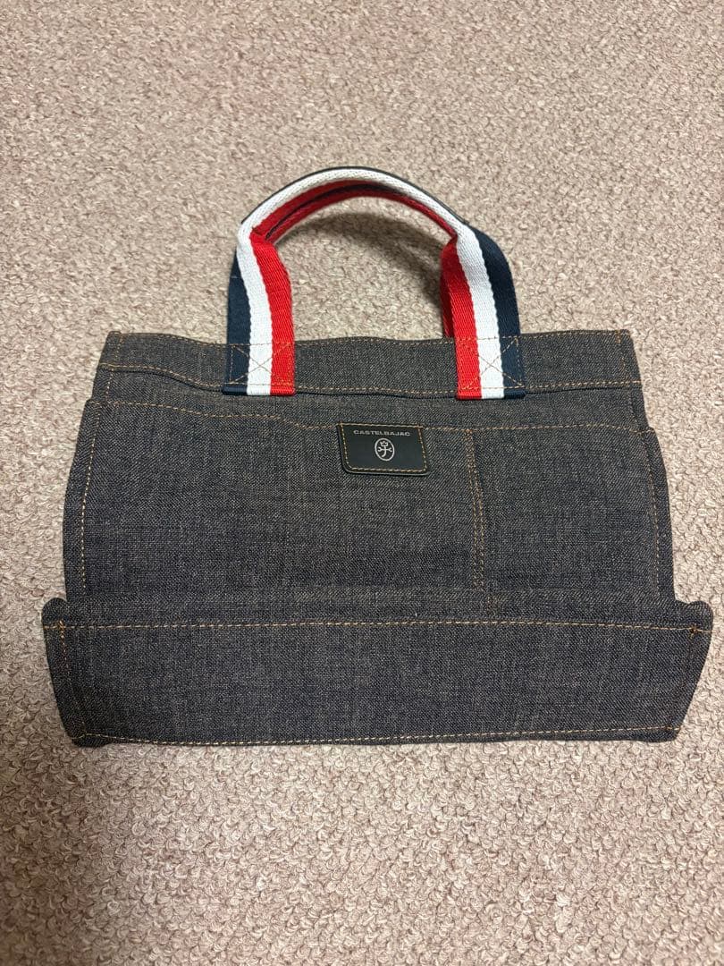 CASTELBAJAC トートバッグ ダークデニム