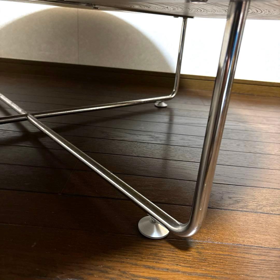 【美品】広松木工 EX サークルテーブル ローテーブル ラウンドテーブル