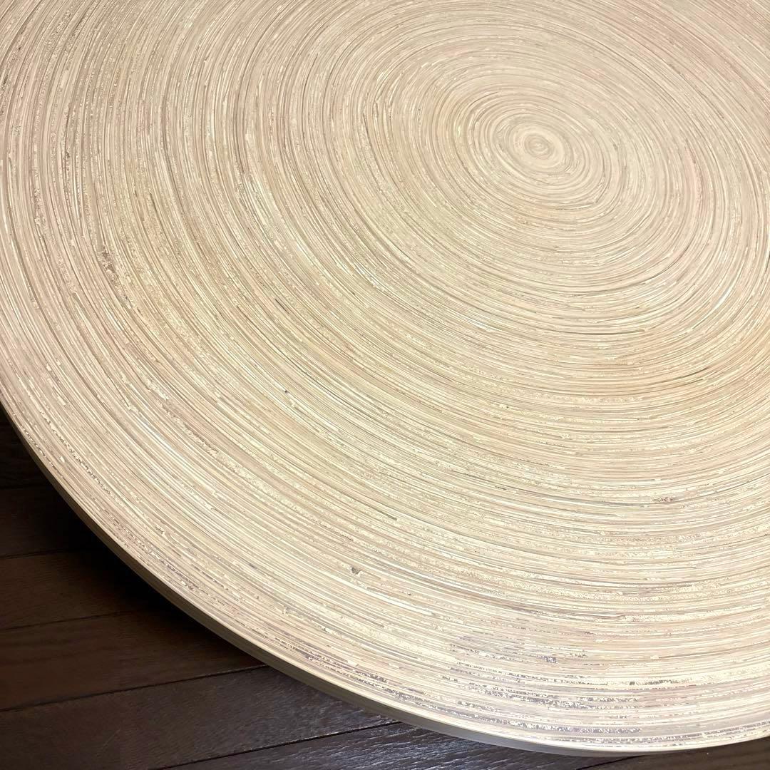 【美品】広松木工 EX サークルテーブル ローテーブル ラウンドテーブル