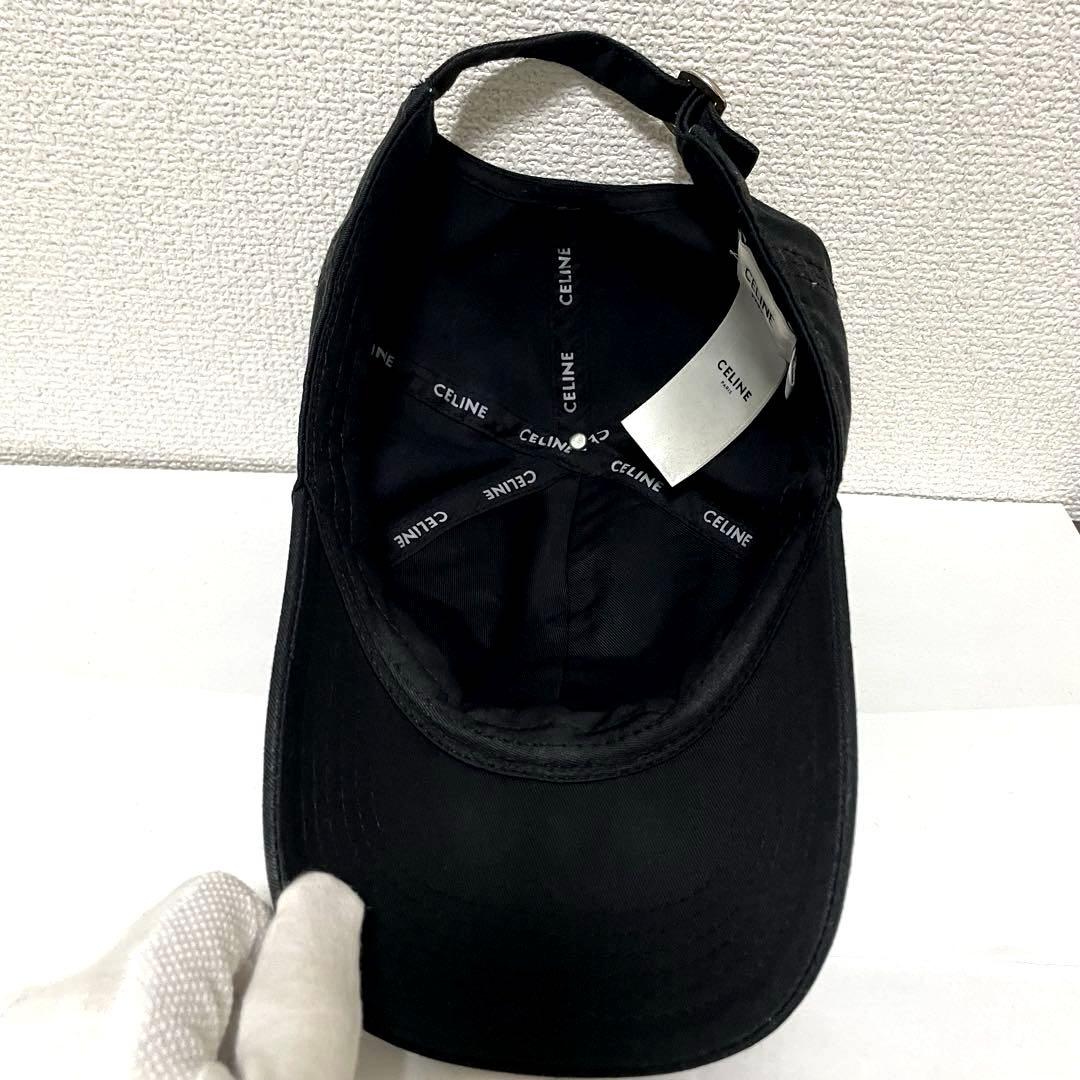 CELINE セリーヌ トリオンフ キャップ ベースボールキャップ 帽子 M
