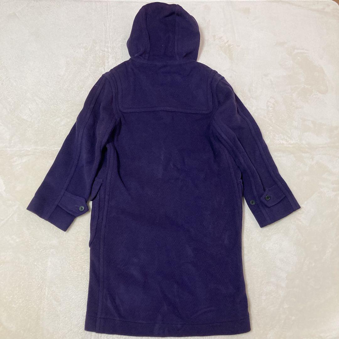 【新品】タグ付き OLD ENGLAND ダッフルコート ヘリンボーン 36 紫