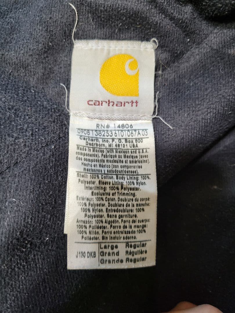 Carhartt カーハート アクティブジャケット ビンテージ J130DKB