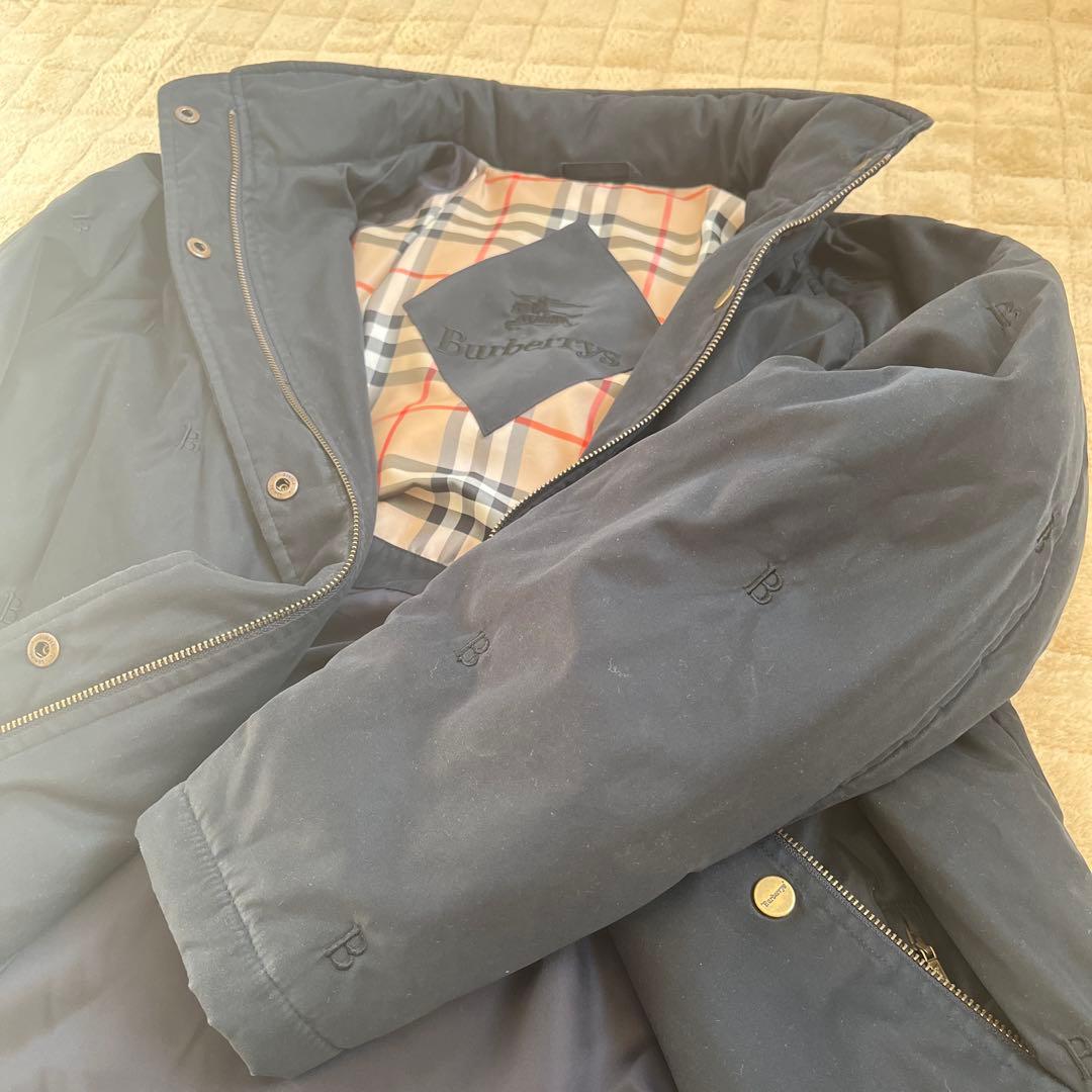 美品☆BURBERRY ブルゾン　Bロゴ　ロングコート