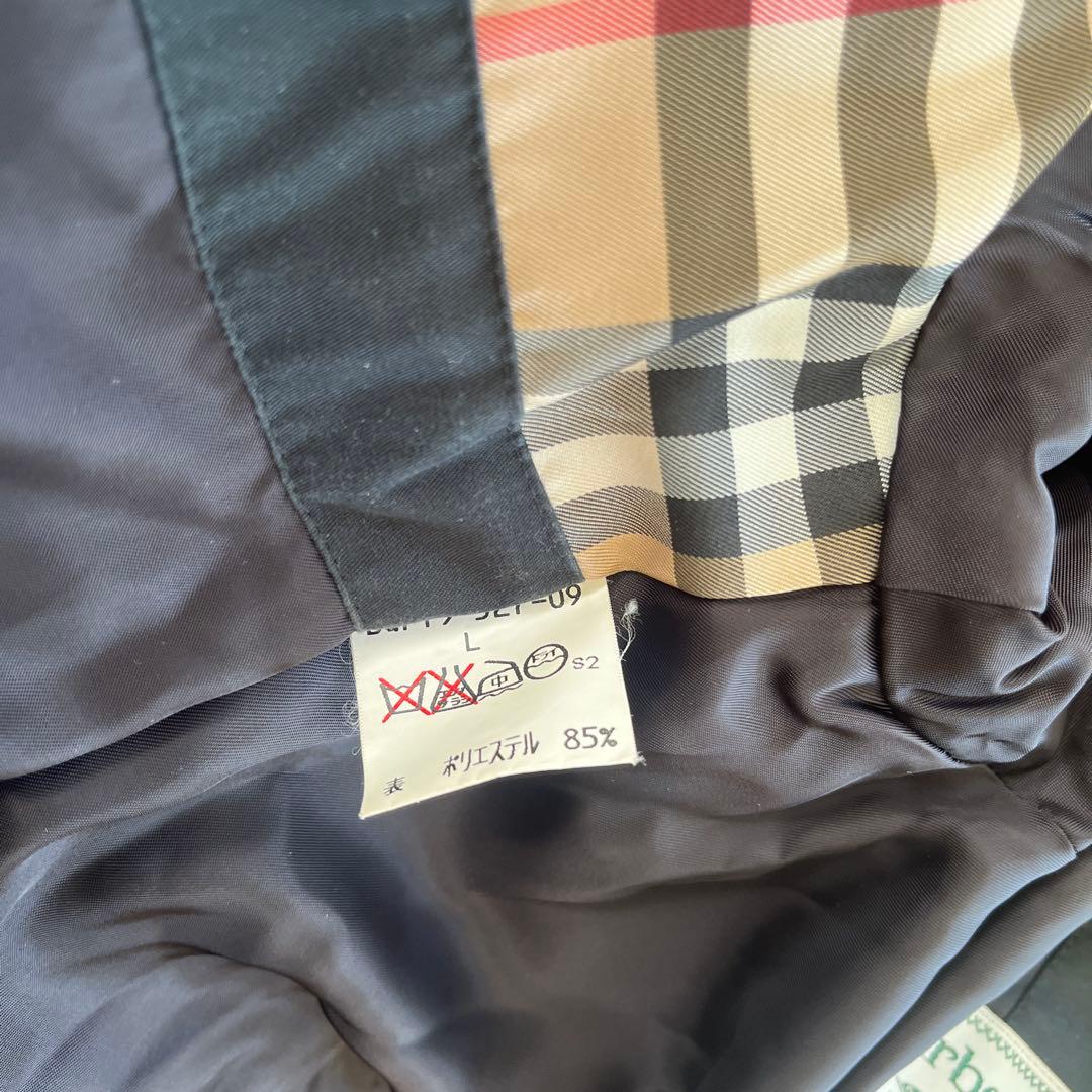美品☆BURBERRY ブルゾン　Bロゴ　ロングコート