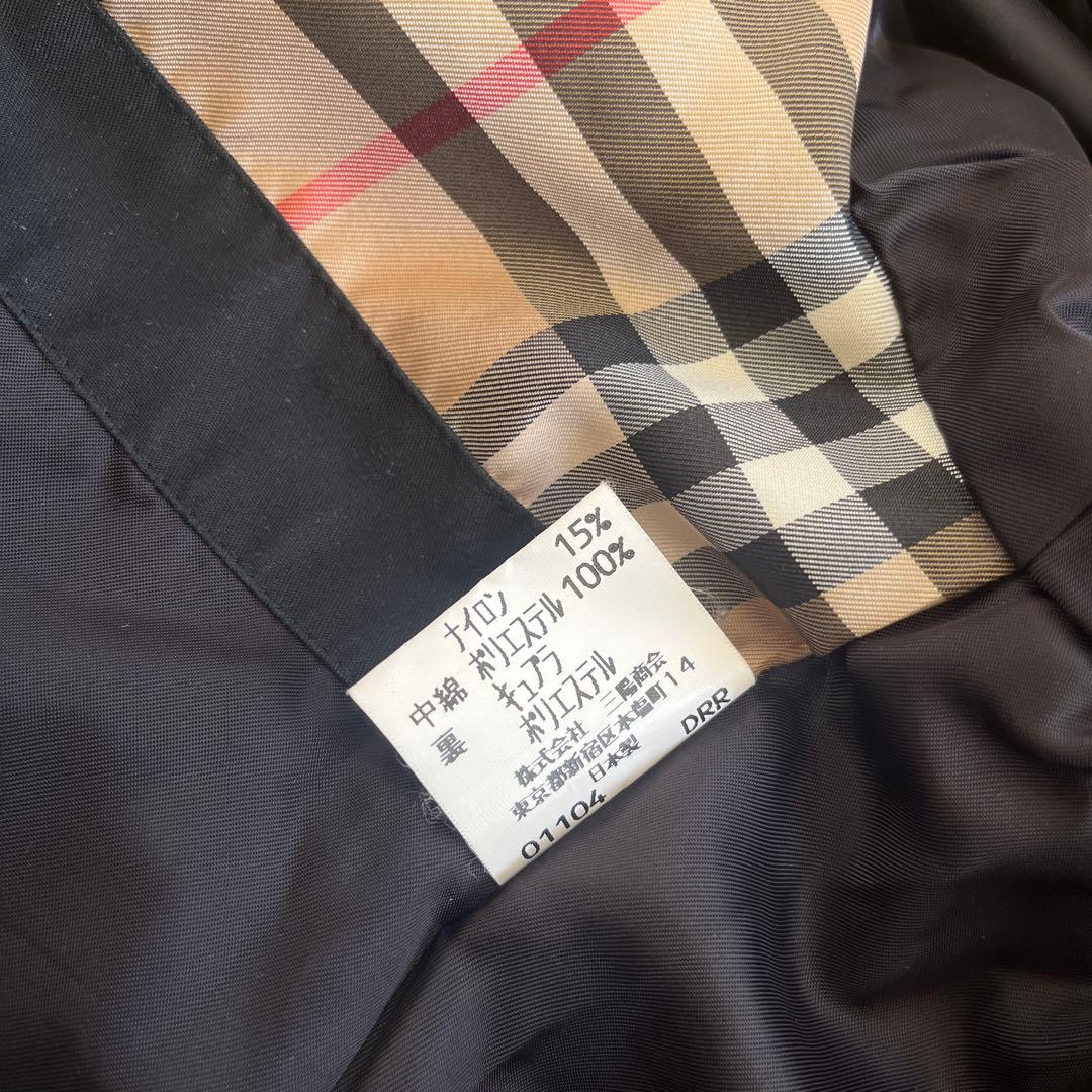 美品☆BURBERRY ブルゾン　Bロゴ　ロングコート